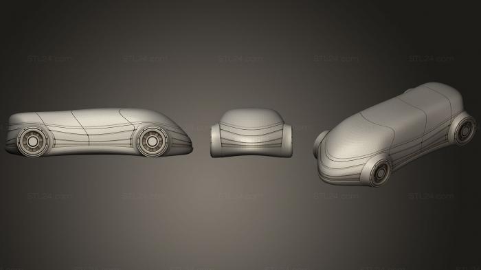 Vehicles (Future Car 29, CARS_0176) 3D models for cnc